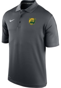 Nike Baylor Bears Mens Grey Varsity Short Sleeve Polo