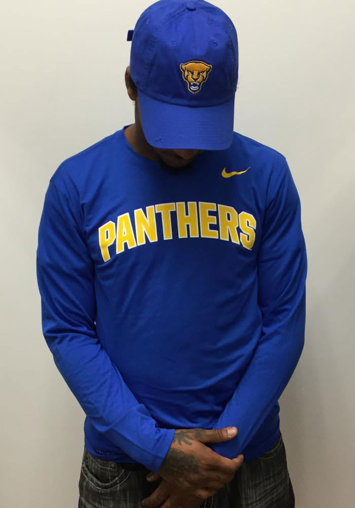 Nike Pitt Panthers Blue Legend Long Sleeve T-Shirt