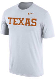 Nike Texas Longhorns White Word Short Sleeve T Shirt