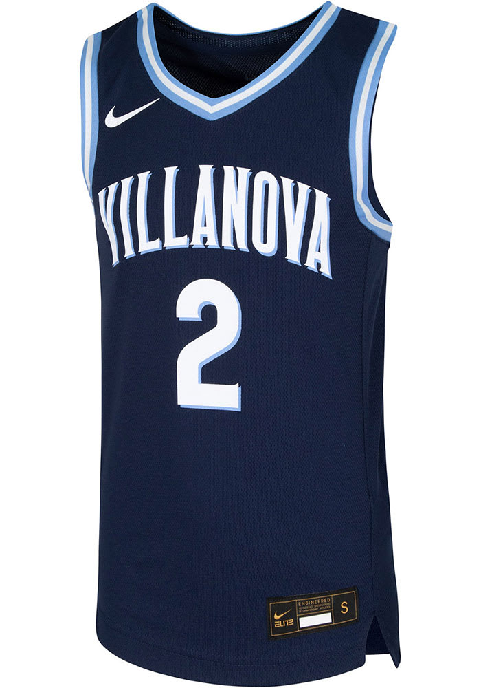 Nike Villanova Wildcats Youth Retro Navy Blue Basketball Jersey