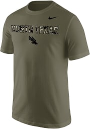 Nike North Texas Mean Green Olive Olive Short Sleeve T Shirt