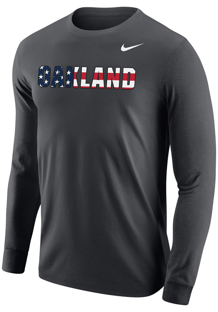 Nike Golden Grizzlies Americana Long Sleeve T Shirt