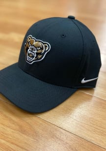 Nike Oakland University Golden Grizzlies Mens Black Swoosh Flex Flex Hat