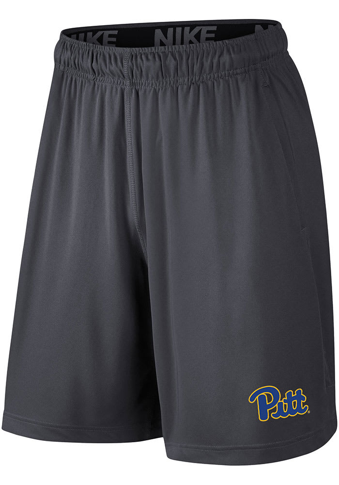 Nike Pitt Panthers Mens Grey Fly Short Shorts