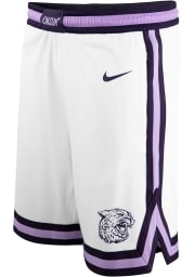 Nike K-State Wildcats Mens White Retro Replica Shorts