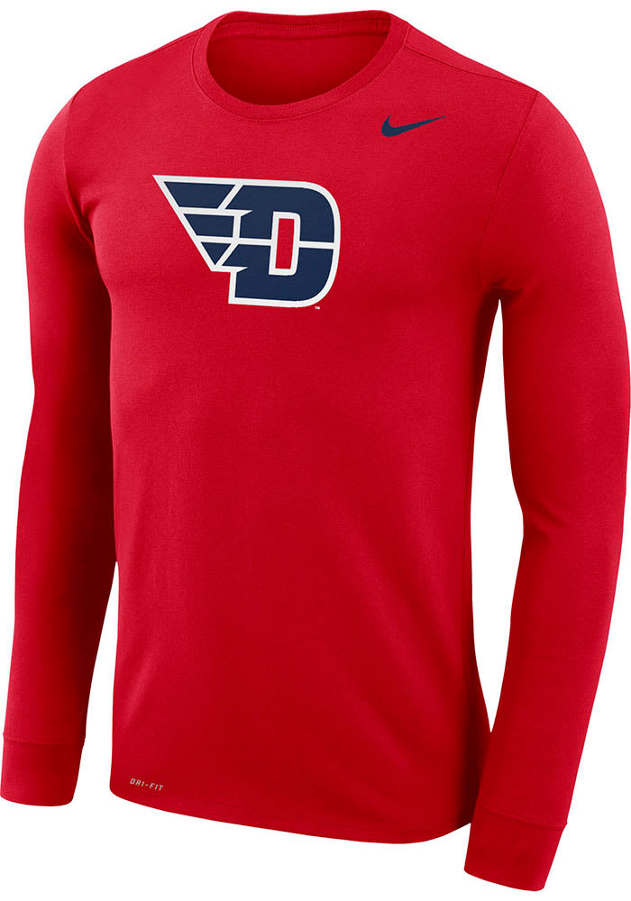 Nike Dayton Flyers Red Legend Long Sleeve T-Shirt