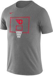 Nike Dayton Flyers Grey Legend Short Sleeve T Shirt