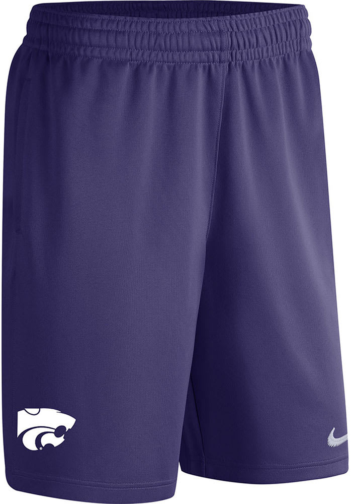 Nike K-State Wildcats Mens Purple Spotlight Basketball Shorts