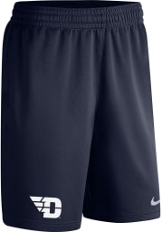 Nike Dayton Flyers Mens Navy Blue Spotlight Basketball Shorts