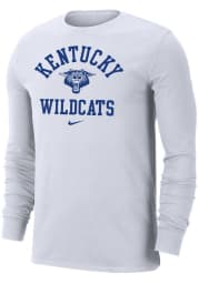 Nike Kentucky Wildcats White Dri-FIT Long Sleeve T Shirt