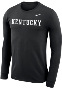 Nike Kentucky Wildcats Black Wordmark Legend Long Sleeve T-Shirt