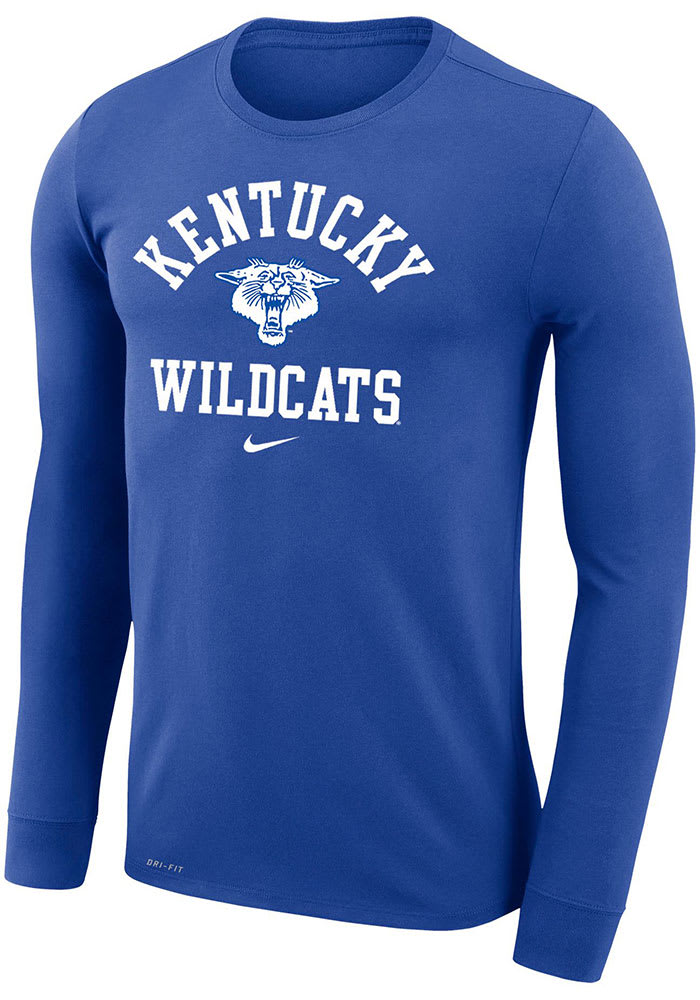 Nike Kentucky Wildcats Legend Long Sleeve T-Shirt - ROYAL