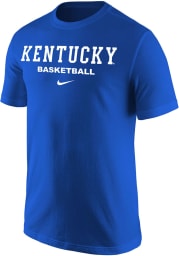 Nike Kentucky Wildcats Blue Core Basketball Short Sleeve T Shirt