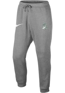 Nike Michigan State Spartans Mens Grey Club Fleece Jogger Sweatpants