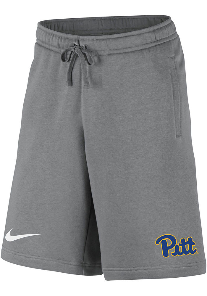 Nike Pitt Panthers Mens Grey Club Fleece Jogger Sweatpants