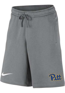 Nike Pitt Panthers Mens Grey Club Fleece Shorts