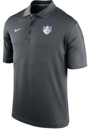 Nike Saint Louis Billikens Mens Grey Varsity Logo Short Sleeve Polo