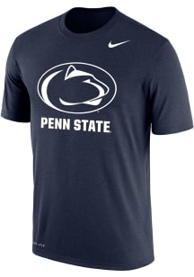 Nike Penn State Nittany Lions Navy Blue Dri-FIT Name Drop Short Sleeve T Shirt
