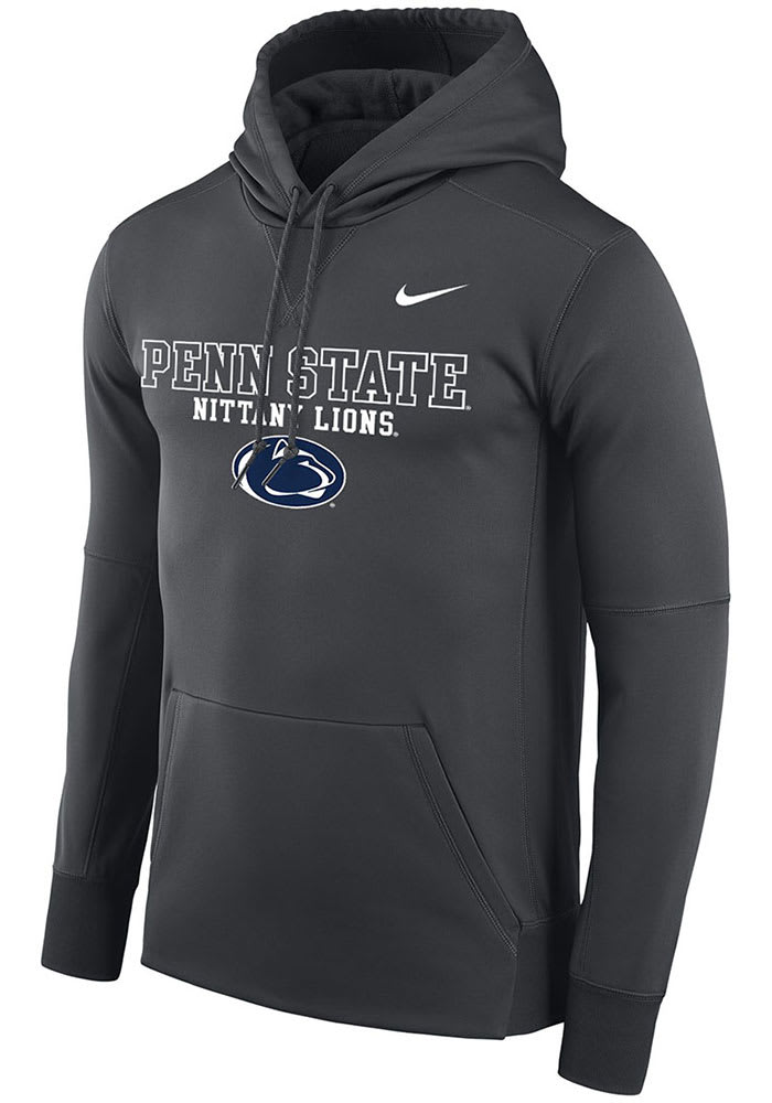 Penn State Nittany Lions Nike Grey Therma Essential Hood