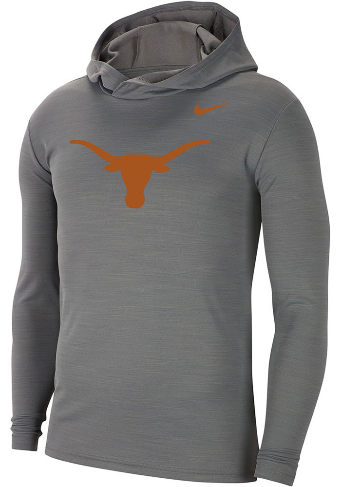 Texas Longhorns Nike Grey Intensity Hood