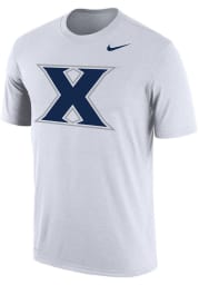 Nike Xavier Musketeers White Dri-FIT Big Logo Short Sleeve T Shirt