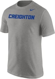Nike Creighton Bluejays White Wordmark Core Short Sleeve T Shirt