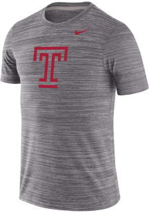 Nike Temple Owls Grey Velocity Legend Short Sleeve T Shirt