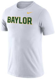 Nike Baylor Bears White Legend Wordmark Short Sleeve T Shirt