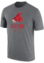 Nike Central Missouri Mules Grey Dri-FIT Name Drop Short Sleeve T Shirt