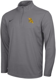 Nike Missouri Western Griffons Mens Grey Intensity Logo Long Sleeve 1/4 Zip Pullover