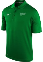 Nike North Texas Mean Green Mens Green Varsity Short Sleeve Polo