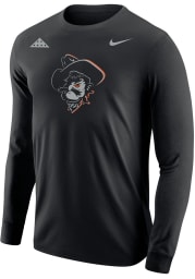 Nike Oklahoma State Cowboys Black Folds of Honor Phantom Pete Long Sleeve T Shirt