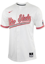 Nike Ohio State Buckeyes Mens White Replica Jersey