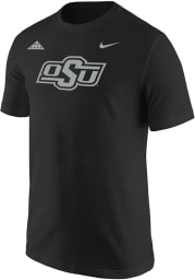 Nike Oklahoma State Cowboys Black Folds of Honor Tonal Logo Short Sleeve T Shirt
