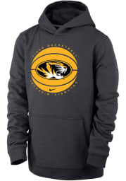 Nike Missouri Tigers Youth Grey Retro Team Name Long Sleeve Hoodie