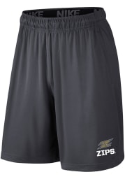 Nike Akron Zips Mens Grey Fly Knit Shorts