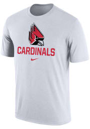 Nike Ball State Cardinals White Core Short Sleeve T Shirt