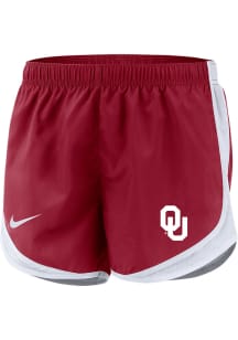 Nike Oklahoma Sooners Womens Crimson Tempo Shorts