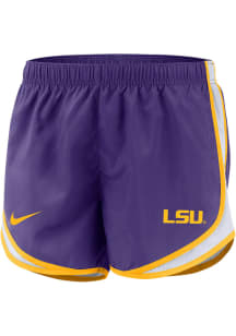Nike LSU Tigers Womens Purple Tempo Shorts