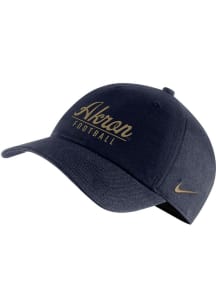 Nike Akron Zips Football Campus Adjustable Hat - Navy Blue