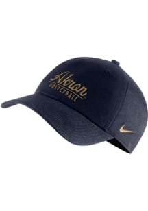 Nike Akron Zips Volleyball Campus Adjustable Hat - Navy Blue