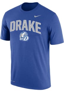 Nike Drake Bulldogs Blue Core Short Sleeve T Shirt