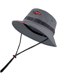 Nike Arkansas Razorbacks Grey Sideline Boonie Mens Bucket Hat