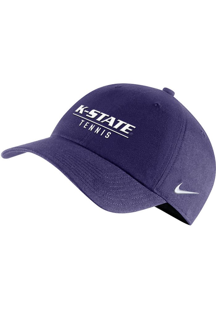 Nike K-State Wildcats Tennis Campus Adjustable Hat - Purple