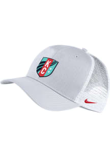 Nike KC Current Updated Logo C99 Trucker Adjustable Hat - White