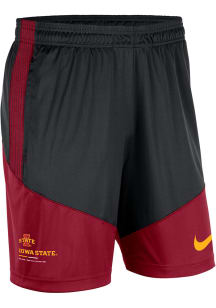 Nike Iowa State Cyclones Mens Black DriFIT Knit Player Shorts