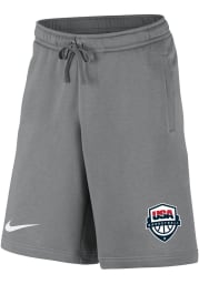 Nike Team USA Mens Grey Club Shorts