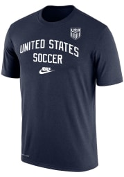 Nike Team USA Navy Blue Arch Short Sleeve T Shirt
