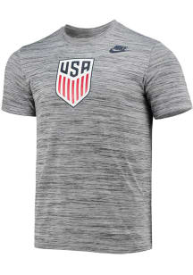 Nike USMNT Grey Crest Short Sleeve T Shirt
