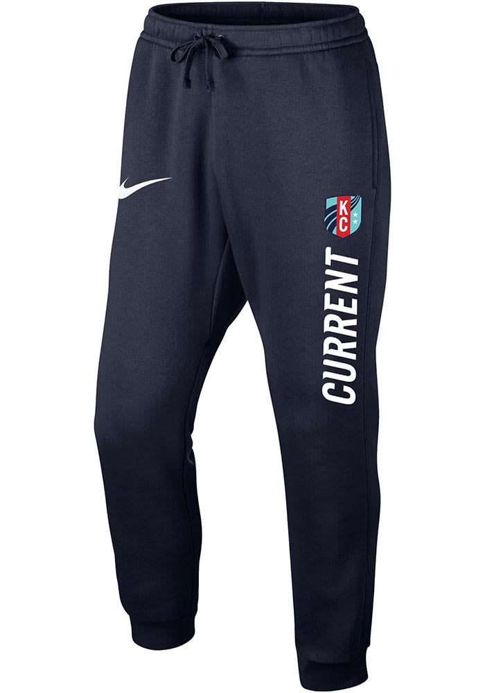 Nike KC Current Mens Navy Blue Club Fleece Sweatpants